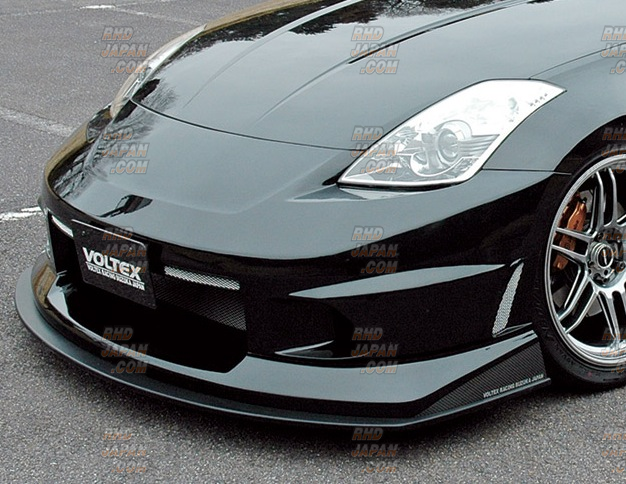 VOLTEX Front Bumper with Carbon Under Spoiler - Z33